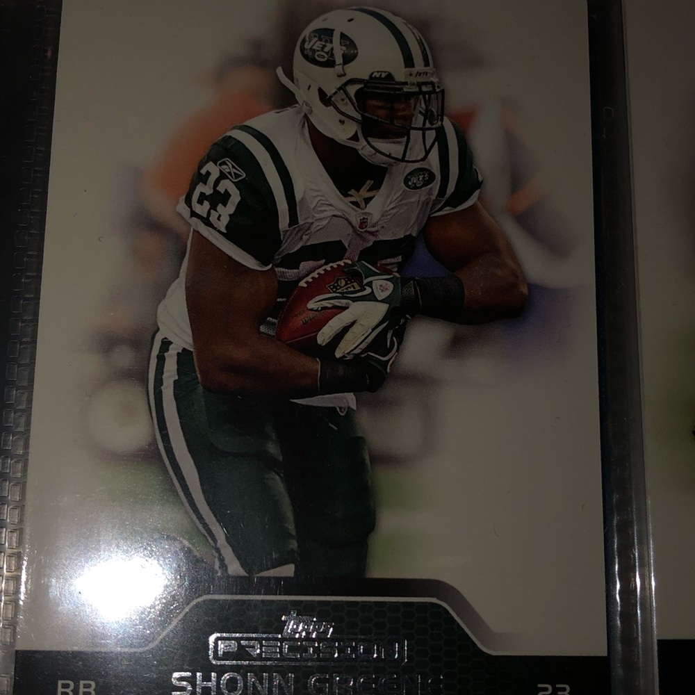 Shonn green nfl card